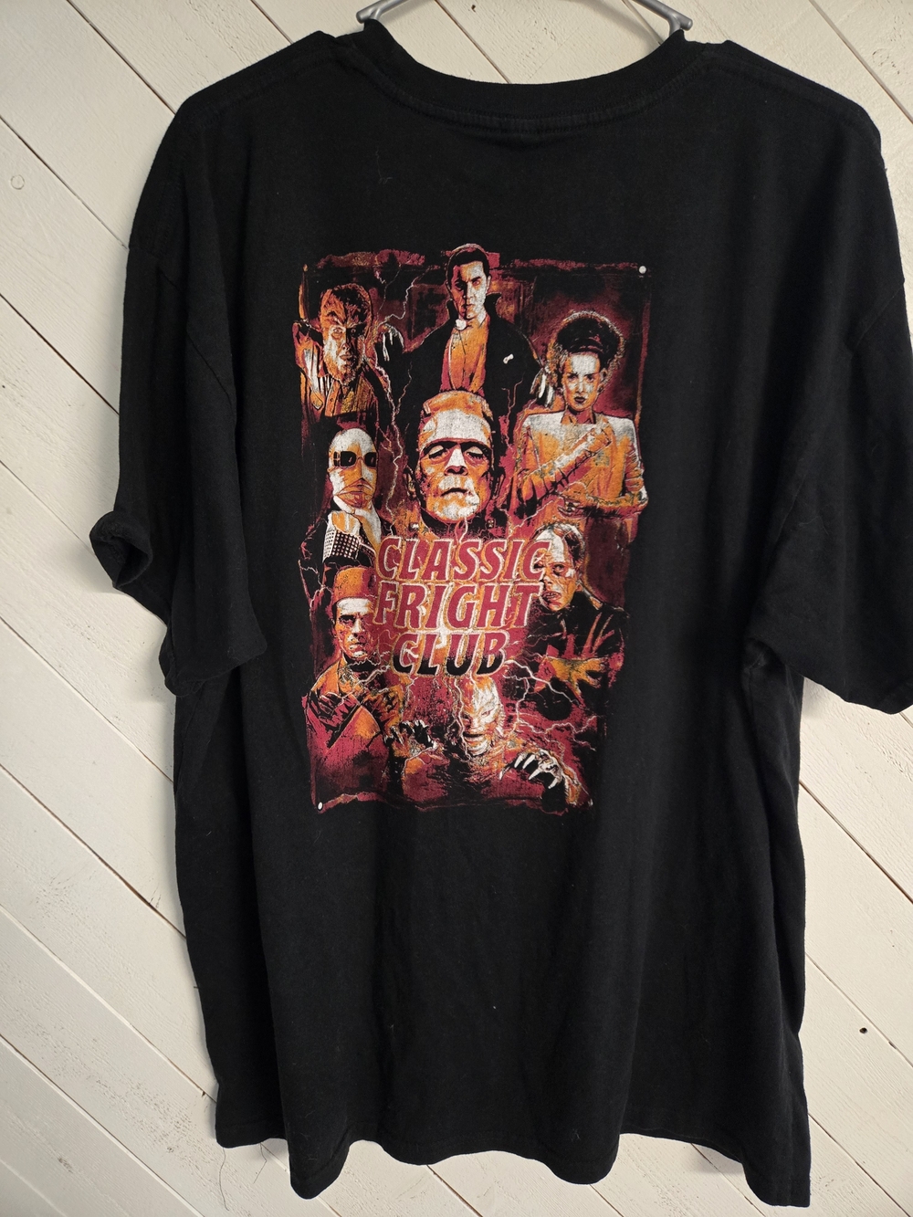 Classic Fright Club Graphic Tee - Black